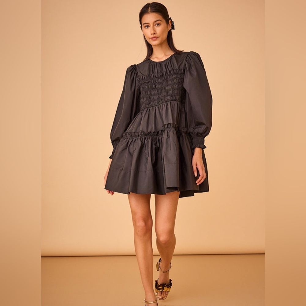 Hunter bell Arley Taffeta Dress - Picture 2 of 3